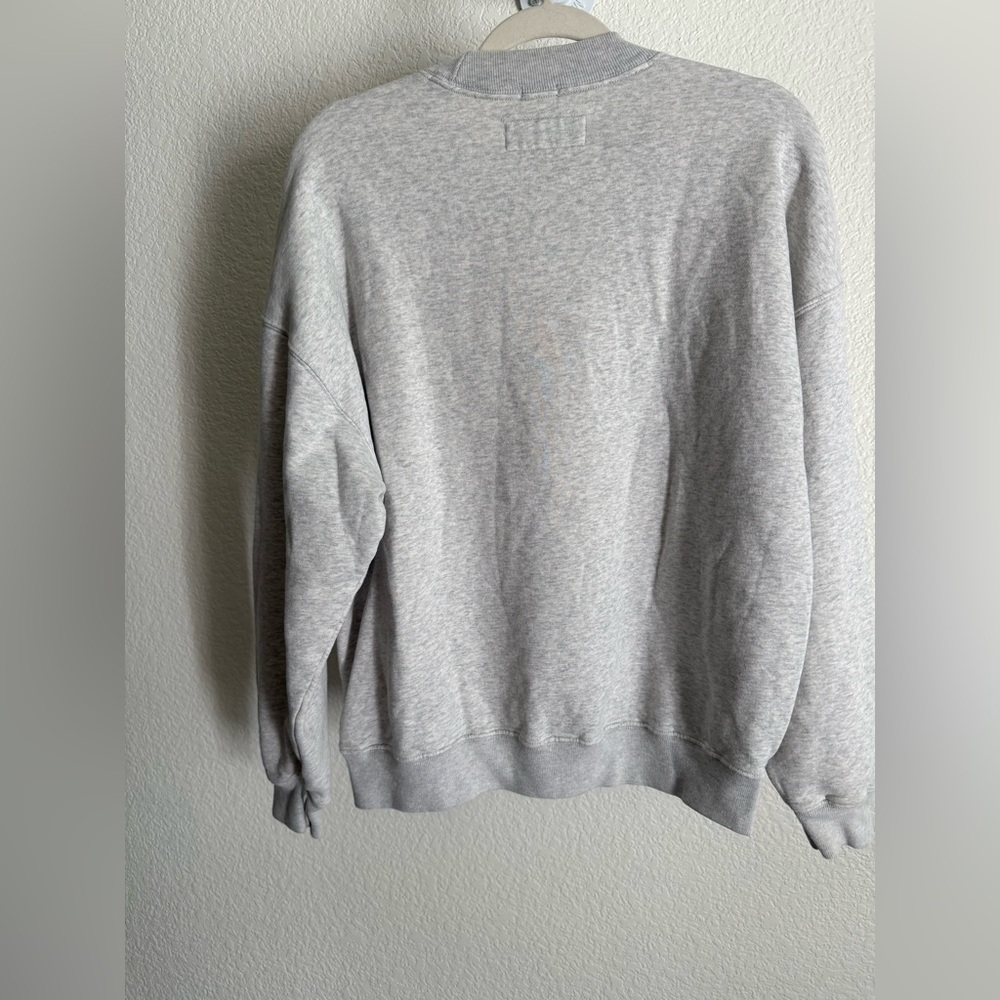 ABERCROMBIE Oversized LA Lakers Soft Fleece Crewneck Sweatshirt - Picture 4 of 4